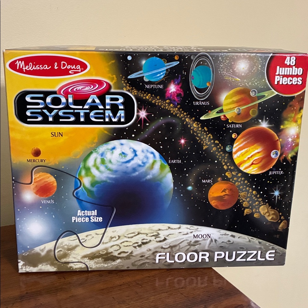 Melissa & Doug SOLAR SYSTEM Floor Puzzle (48 pieces)